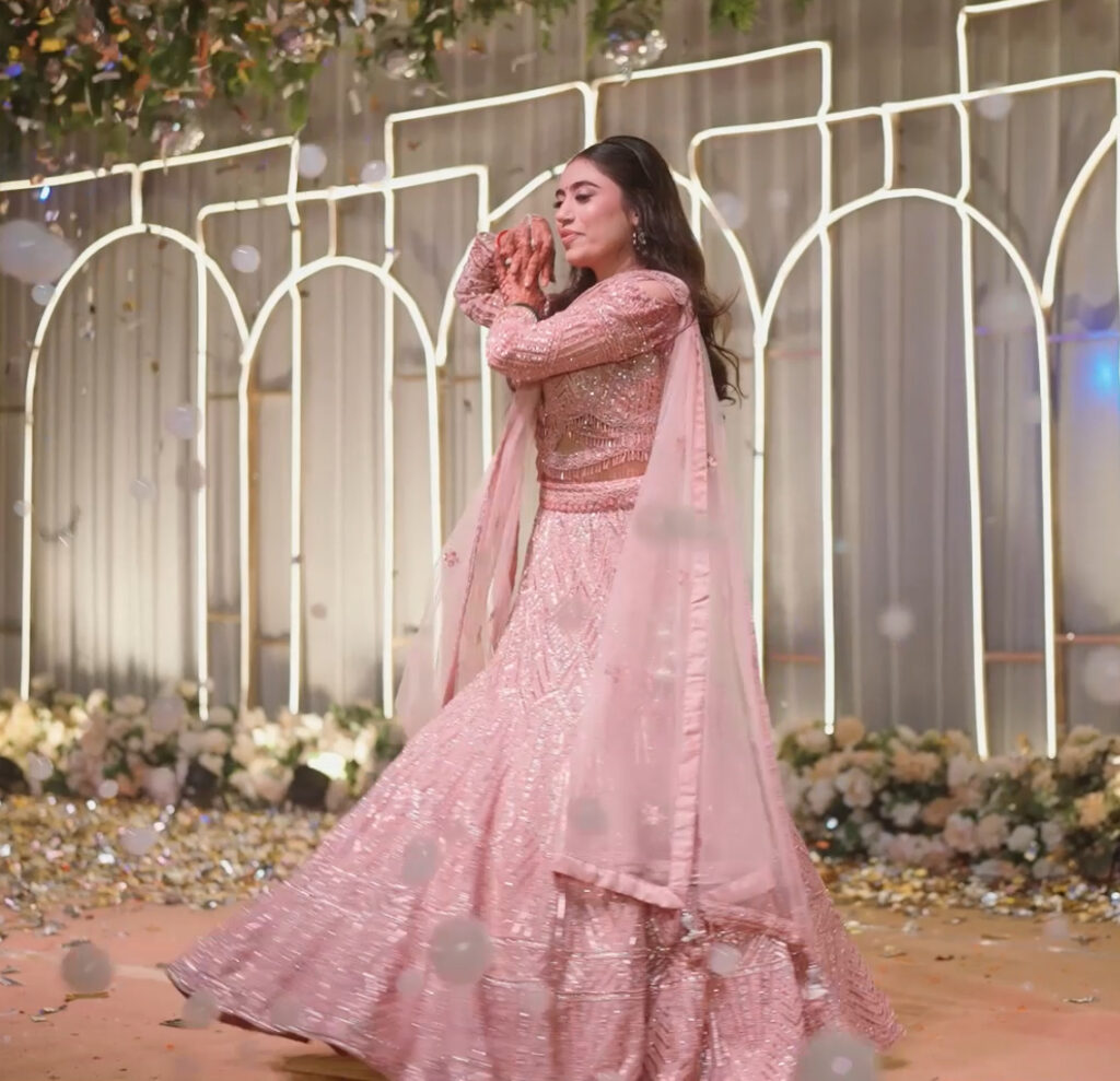 Bride solo wedding dance choreography by ShaadiDotDance in Delhi